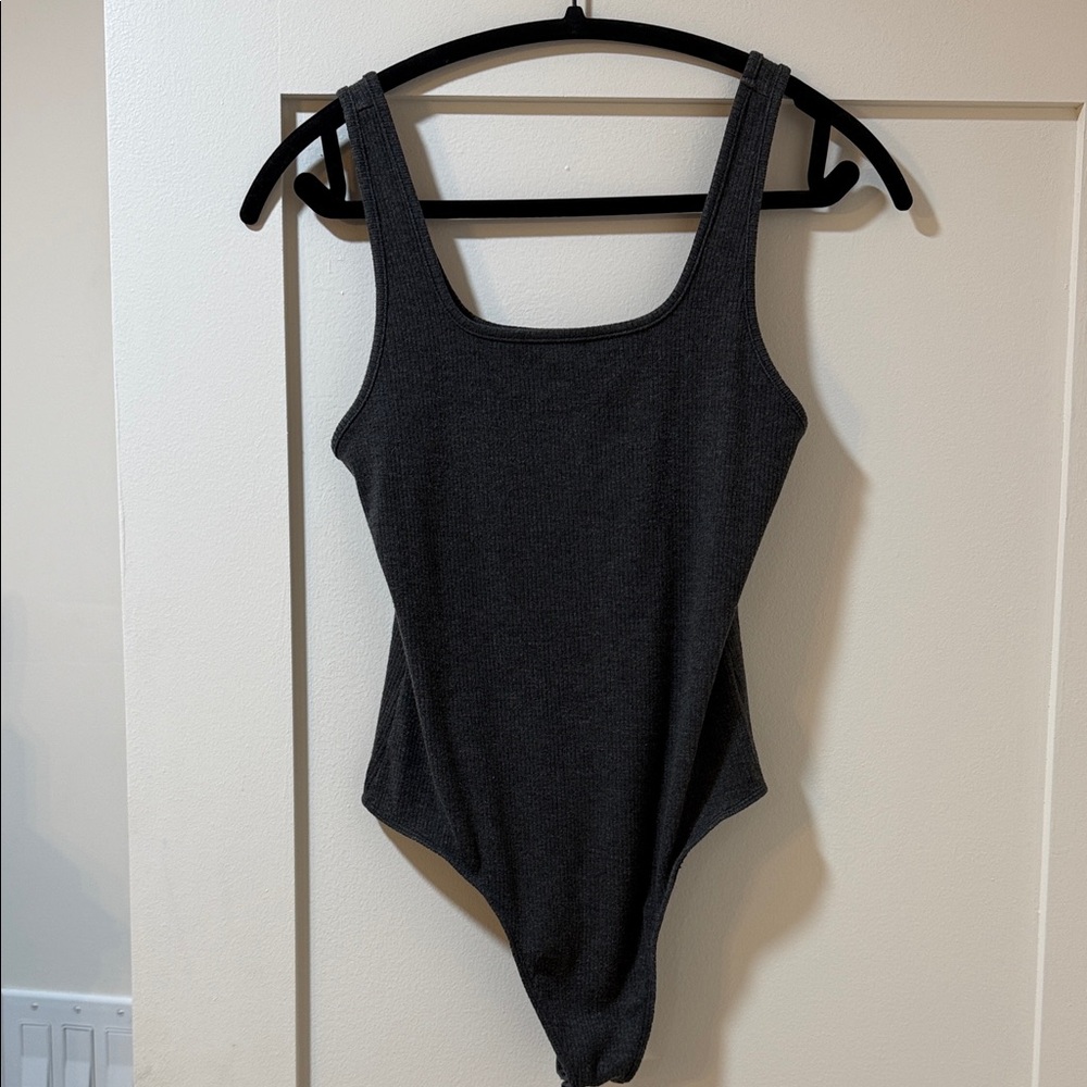 American Eagle Square neck ribbed bodysuit